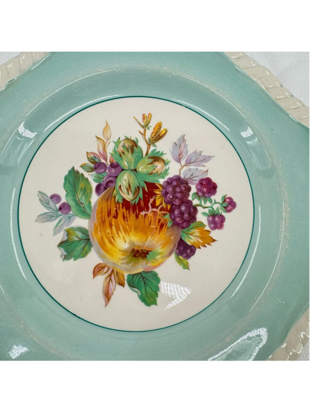 Vintage Johnson Bros California Plate Apple Fruit Made in England 7.5 inch